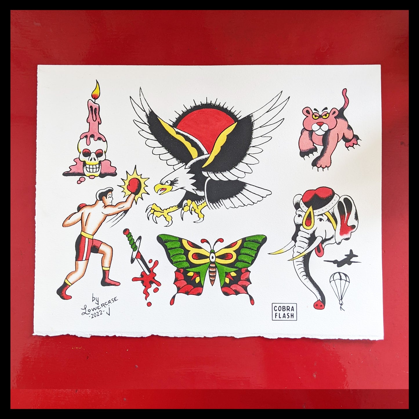 Hand painted by Lowercase j from Cobra Flash Set 3