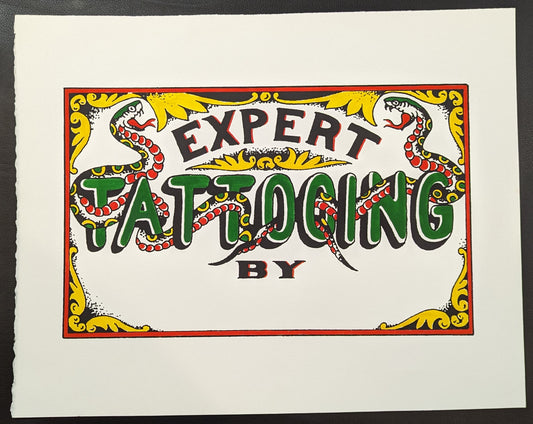 Tattooing Sign