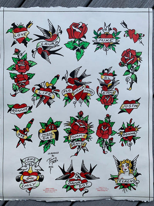 Lovers Flash Sheet by TimmyTatts